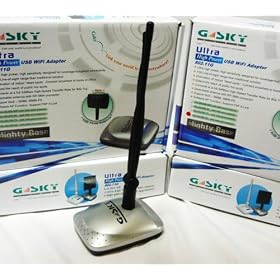 GSKY �ŐV�E�ŏ�ʋ@�@GS-28USB-50 (with 5dBi dipole antenna)�@�yGS-27USB�̌�p/��ʋ@�z�@1000��W�E���g���n�C�p���[USB����LAN�@WiFi Adapter ��pGSKY���K�i(Made in Taiwan)