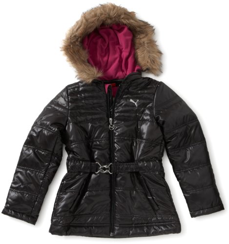 PUMA Kinder Jacke Sportslifestyle, black, 128, 816919 01 Preisvergleich