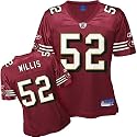 Patrick Willis Red Reebok Replica San Francisco 49ers Women's Jersey