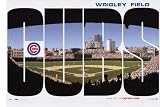 Chicago Cubs (Wrigley Field) Sports Poster Print - 24