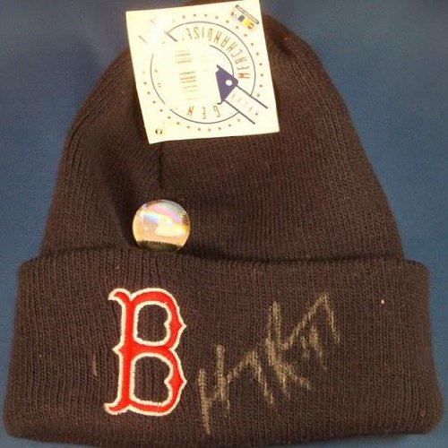 Hanley Ramirez Autographed Boston Red Sox Beanie Hat - Autographed MLB Helmets and Hats