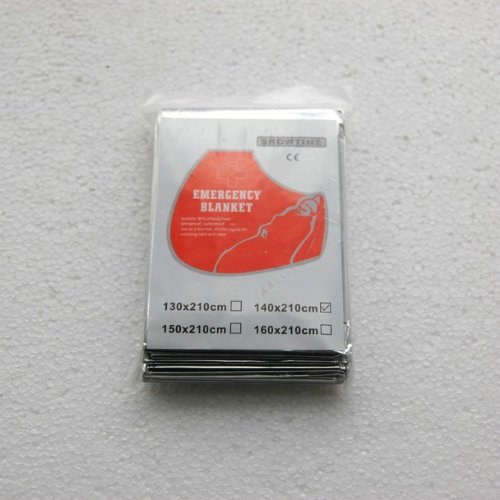 Emergency Mylar Thermal Blankets (5, 10, 15, 20 Packs) (5Pack)