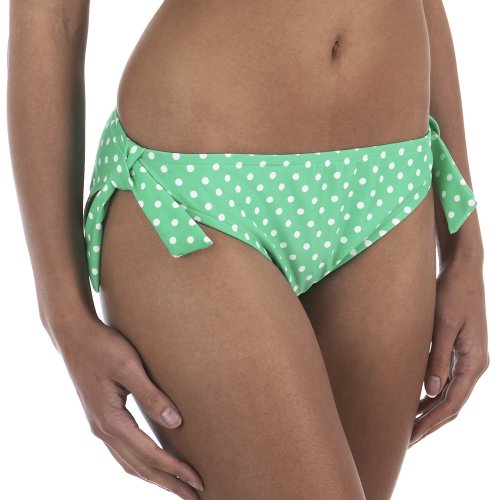 Mossimo Black: Mock-Tie Swim Bottoms - Parrot