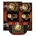 Mohawk Home New Wave Caffe Latte Kitchen Mat Accent Area Rug Set, 20