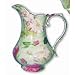 CHINTZ GREEN MEDIUM PITCHER - 6 1/4 MEDIUM PITCHER, CHINTZ GREEN COLLECTION