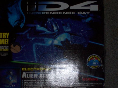 51YOSVw5F6L Electronic Alien Attacker Ship