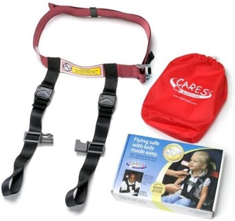 Child Airplane Travel Harness - Cares Safety Restraint System - The Only FAA Approved Child Flying Safety Device by CARES