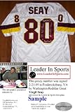 Virgil Seay Autographed Jersey - Washington Redskins Super Bowl Champion