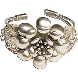 BraceletsforGirlsCuffStyleinSterlingSilver2.4inches(brclt207)