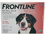 6 MONTH Frontline Top Spot Red: for Dogs 89-132 lbs.