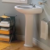 American Standard Colony 21-Inch Pedestal Top and Leg with 4-Inch Centerset Holes