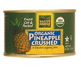 Native Forest Organic Pineapple Crushed, 8-Ounce Can (Pack of 12)