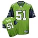 Lofa Tatupu Jersey: Reebok Green Replica #51 Seattle Seahawks Jersey - Medium