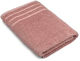 Martex 100% Egyptian Cotton Loops Bath Towel, Desert Rose