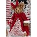 Candace Cane 16" Victorian Christmas Dressed Stuffed Teddy Bear by Bearington