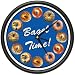 BAGEL ~Wall Clock~ shop store nyc hot fresh bagels sign