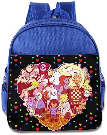 KIKI1890 Toddler Undertale All NPC Group Heart School Bag