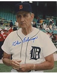 Collectibles: Chas Gehringer Autographed 8x10 Photo - Autographed MLB Photos - Hollywood Collectibles