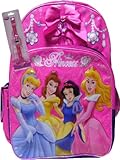 4 Cute Princess Backpack Bonus LCD Digital Watch