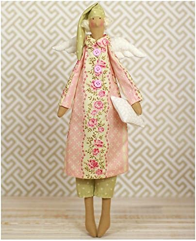 Handmade "Sleepy Angel" Doll, Fabric Doll, Gift Idea