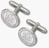 Virginia Tech Hokies Seal Sterling Silver Cuff Links - 1 Pair