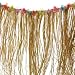 Natural Raffia Flowered Table Skirt