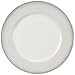 Opus Fine Bone China Silver Rimmed 28cm Dinner Plate