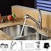 Kraus KBU23-KPF2110-SD20 Undermount Double Bowl Lead Free Stainless Steel Kitchen Sink with Kitchen Faucet and Soap Dispenser