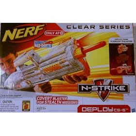 Nerf N-Strike Clear Series: Deploy CS-6