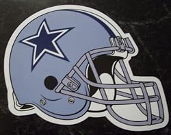 Dallas Cowboys Helmet Logo NFL Car Magnet