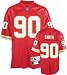 Neil Smith Kansas City Chiefs Red NFL Premier Throwback Jersey