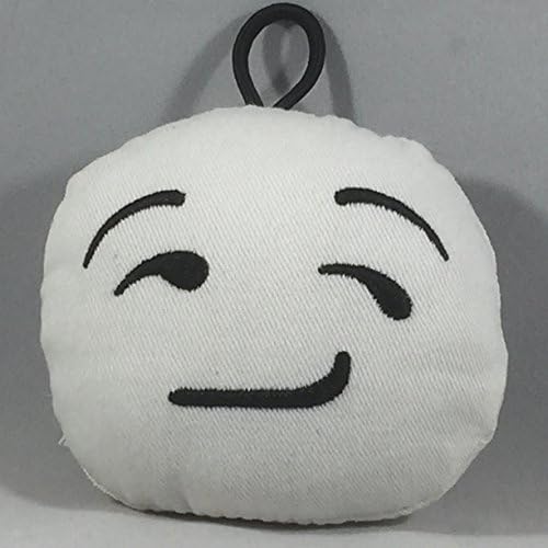 Emoji Plush Mini Pillow - Smirk
