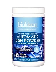 Biokleen Citrus Automatic Dish Powder, 2-Lb. Tubs (Pack of 12)