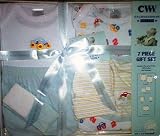 CWW Newborn Boys 7pc Cars Gift Set, Newborn