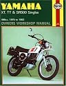Yamaha XT, Tt, and Sr 500 Singles Owners Workshop Manual, No. 342: '75-'83