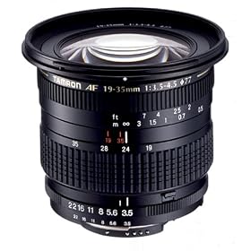 Tamron Autofocus 19-35mm f/3.5-4.5 Wide Angle Zoom Lens for Canon SLR Cameras