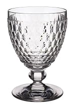 Villeroy & Boch Boston Clear Crystal Water Goblets, Set of 4