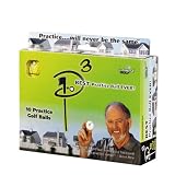 Almost Golf 10 Practice Golf Balls - White
