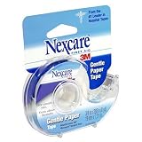Nexcare Gentle Paper First Aid Tape With Dispenser, 3/4 in x 8 yds