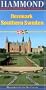 Denmark & Southern Sweden 1:800,000 Travel Map (Hammond International (Folded Maps))