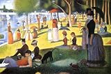 Sunday Afternoon on the Island of La Grande Jatte Art Poster Print by Georges Seurat, 36x24