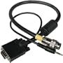 Cables To Go - 40853 - RapidRun HD15 plus 3.5mm Stereo Audio Flying Lead 1.5F