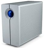 LaCie 2big Quadra - Hard drive array - 2 TB - 2 bays ( SATA-300 ) - 2 x HD 1 TB - FireWire 800, Hi-Speed USB, Serial ATA-300, FireWire 400 (external)