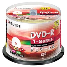 三菱化学メディア DHR47HP50 DVD-R(Data)4.7GB*50枚スピンドル