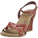 Hush Puppies Women's H2364507A Dusky Sandal Red 6 UK Regular
