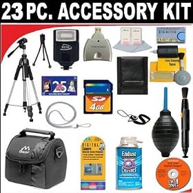 23 PC ULTIMATE SUPER SAVINGS DELUXE DB ROTH ACCESSORY KIT For The Panasonic Lumix DMC-G1, DMC-L10... by DB ROTH