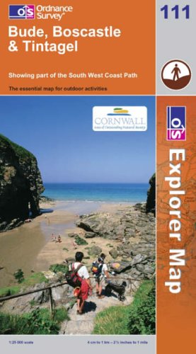 Bude, Boscastle and Tintagel (OS Explorer Map Series)