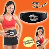 【EMS使用！手軽にフィットネス】 GYMform ABS&CORE　ジムフォーム　アブス＆コア