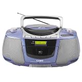 Buy Coby MP-CD450 Portable MP3 CD Player with AM FM Tuner and Cassette Deck 