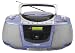 Electronics : Coby MP-CD450 Portable MP3/CD Player with AM/FM Tuner and Cassette Deck